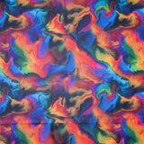 Lycra Foil Marmol Multicolor - Ribes y Casals