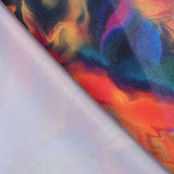 Lycra Foil Marmol Multicolor - Ribes y Casals