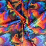 Lycra Foil Marmol Multicolor - Ribes y Casals