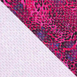 Lycra Lúrex Leopardo Fucsia - Ribes y Casals