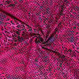 Lycra Lúrex Leopardo Fucsia - Ribes y Casals
