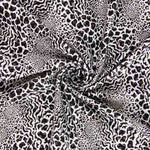 Lycra Lúrex Leopardo Blanco - Ribes y Casals