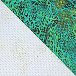 Lycra Lúrex Leopardo Verde - Ribes y Casals