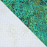 Lycra Lúrex Leopardo Verde - Ribes y Casals