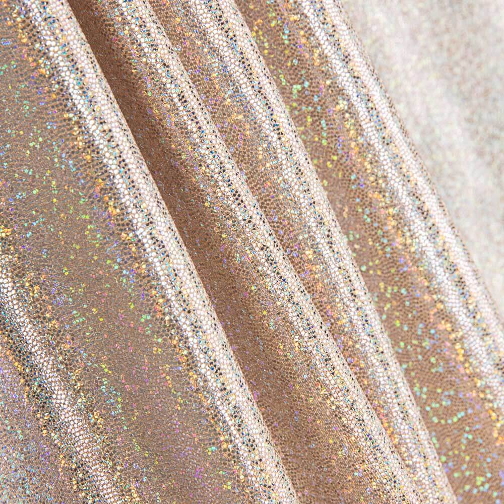 Lycra Mystique Holograph Piel - Ribes y Casals
