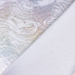 Lycra Foil Marmoelado Blanco - Ribes y Casals