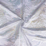 Lycra Foil Marmoelado Blanco - Ribes y Casals