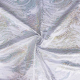 Lycra Foil Marmoelado Blanco - Ribes y Casals