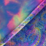 Lycra Degradé Spider Morado - Ribes y Casals