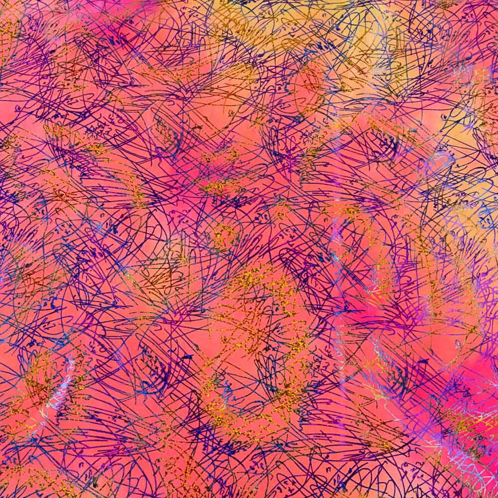 Lycra Degradé Spider Coral - Ribes y Casals