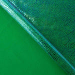 Lycra Serpiente Holográfica Verde - Ribes y Casals