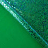 Lycra Serpiente Holográfica Verde - Ribes y Casals