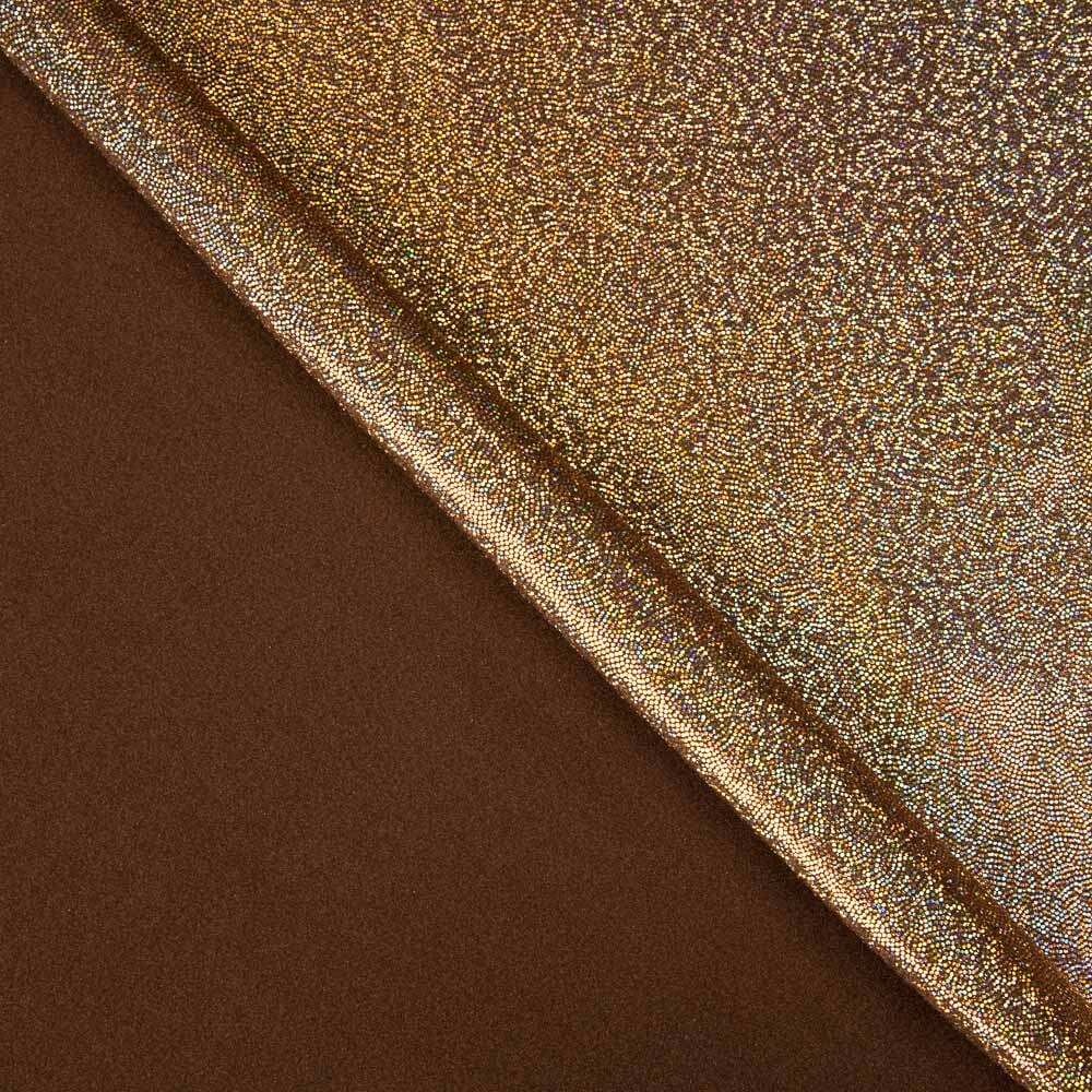 Lycra Mystique Holograph Marrón - Ribes y Casals