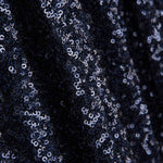 Lycra con Lentejuelas Marino sobre Tul Elástico - Ribes y Casals