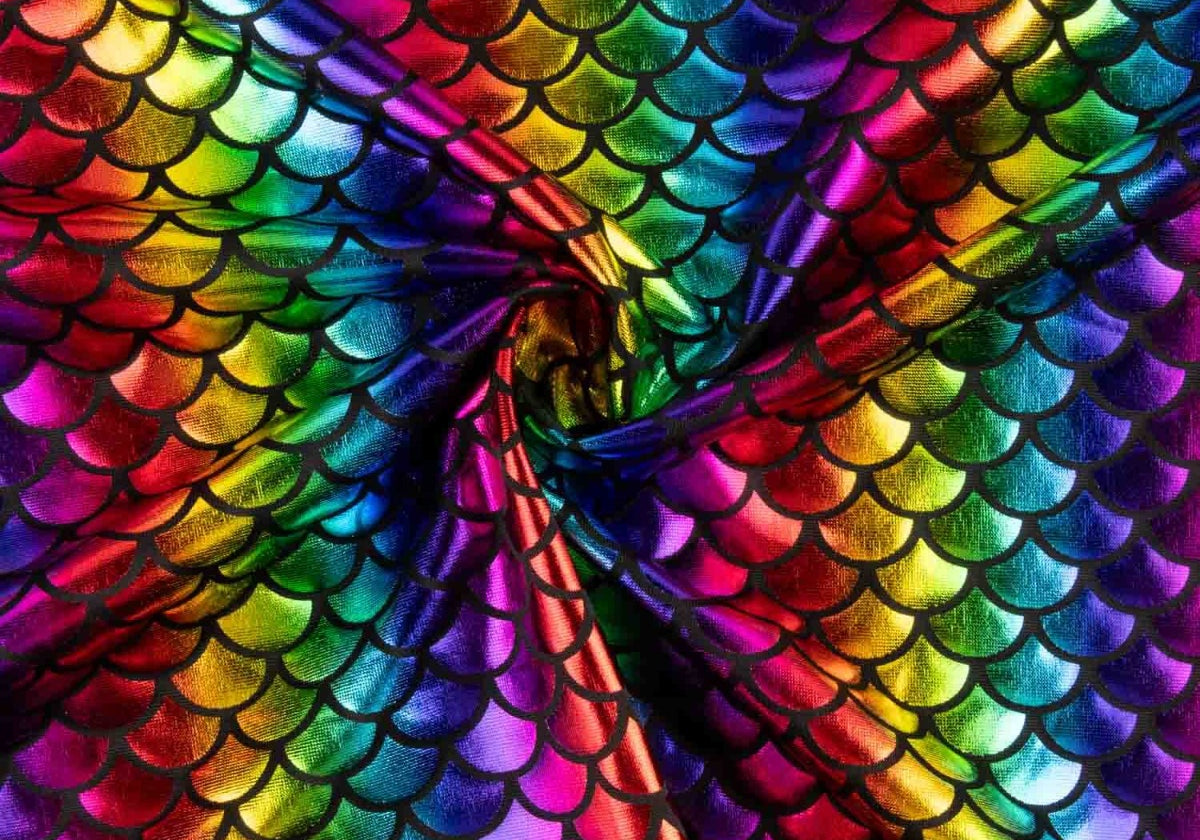 Punto Estampado Aqua Multicolor