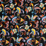Punto Spandex Flores Multicolor - Ribes y Casals
