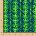 Lycra Printed Rombos Verde - Ribes y Casals