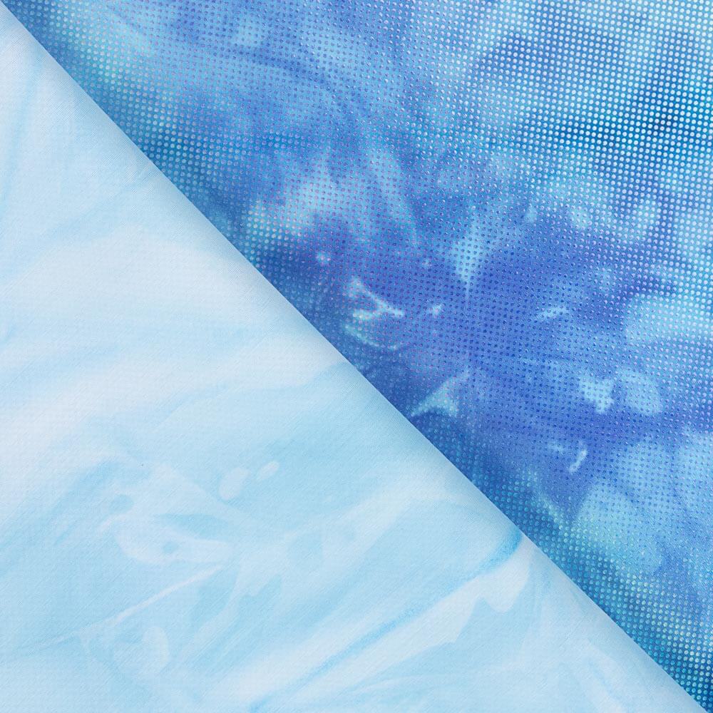 Lycra Hologram Relieve Azul - Ribes y Casals