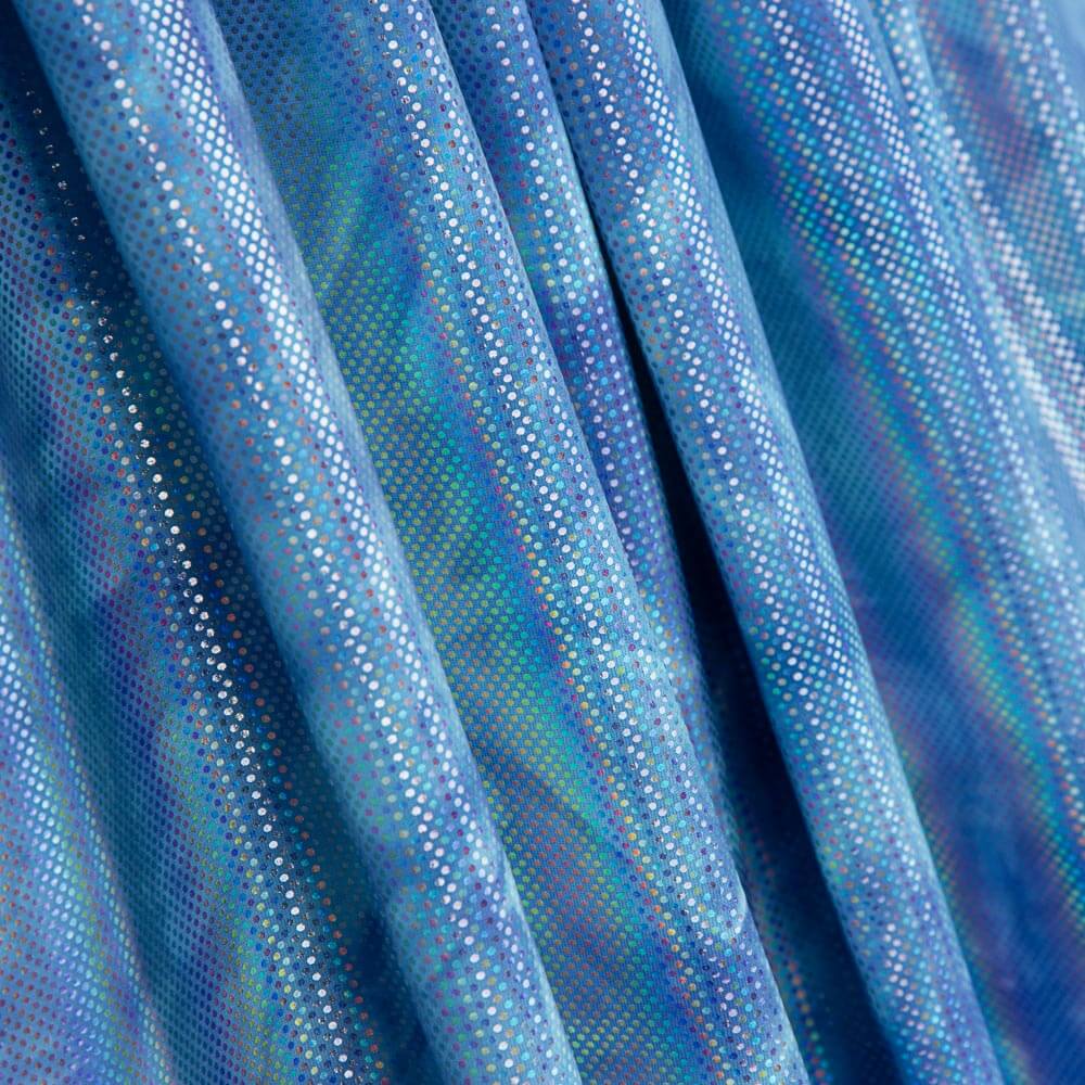 Lycra Hologram Relieve Azul - Ribes y Casals