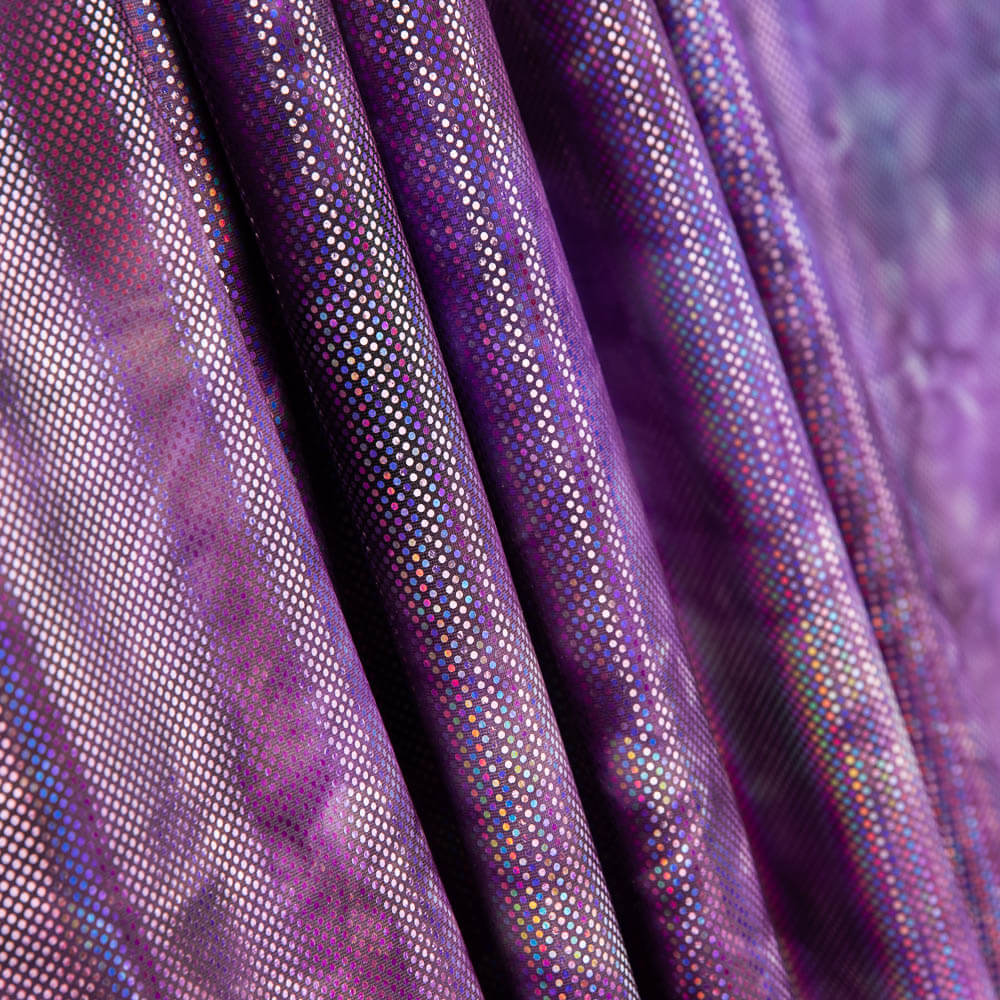Lycra Hologram Relieve Morado - Ribes y Casals