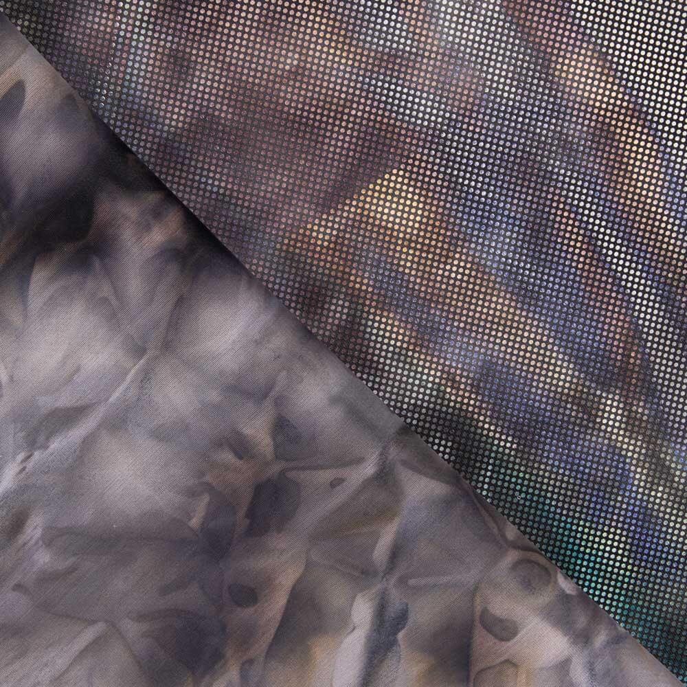 Lycra Hologram Relieve Negro - Ribes y Casals