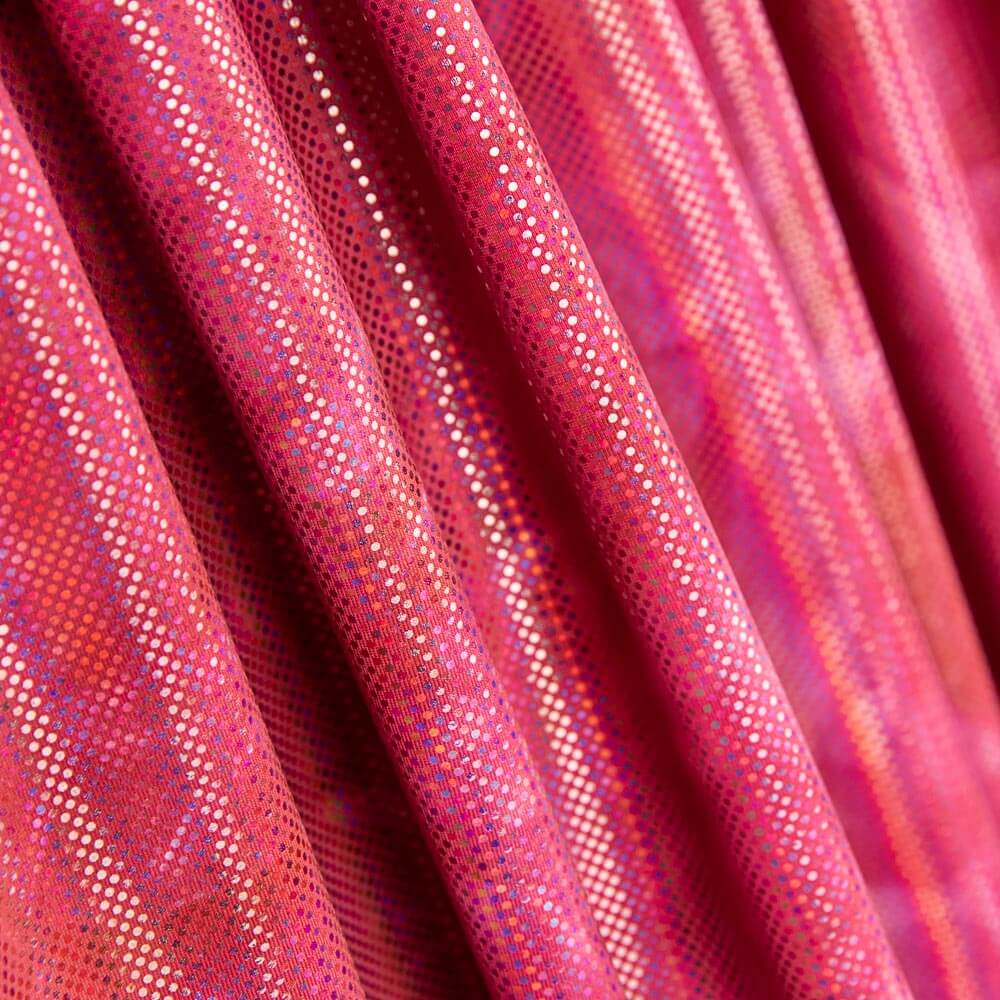 Lycra Hologram Relieve Fucsia - Ribes y Casals