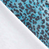 Lycra Lamé Leopardo Azul - Ribes y Casals