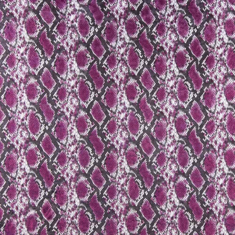 Lycra Lamé Serpiente Ciclamen - Ribes y Casals