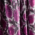 Lycra Lamé Serpiente Ciclamen - Ribes y Casals