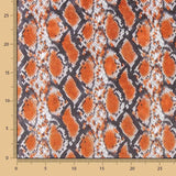 Lycra Lamé Serpiente Teja - Ribes y Casals