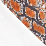 Lycra Lamé Serpiente Teja - Ribes y Casals