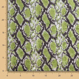 Lycra Lamé Serpiente Verde - Ribes y Casals