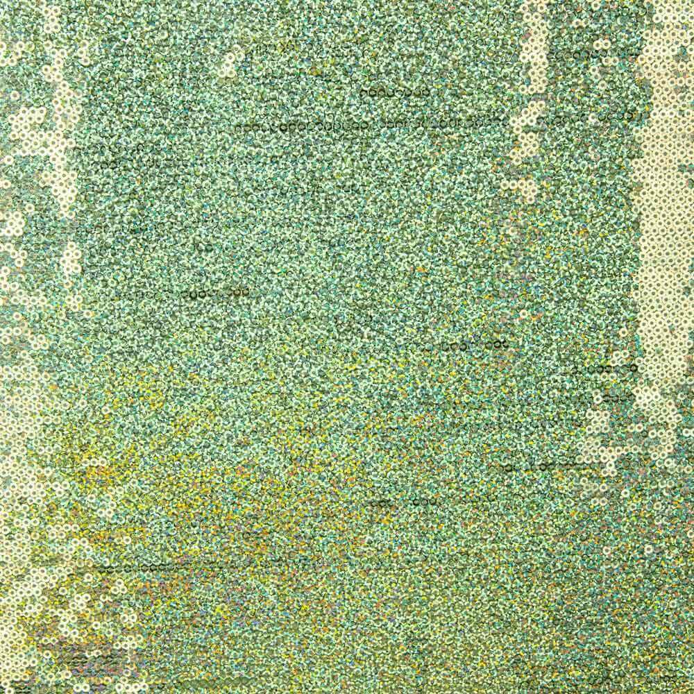Lentejuela Lycra Holográfica Verde Manzana - Ribes y Casals
