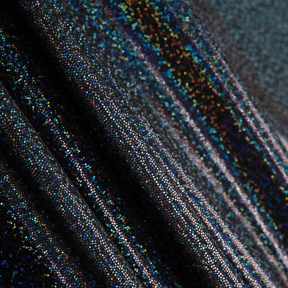 Lycra Mystique Holograph Negro - Ribes y Casals