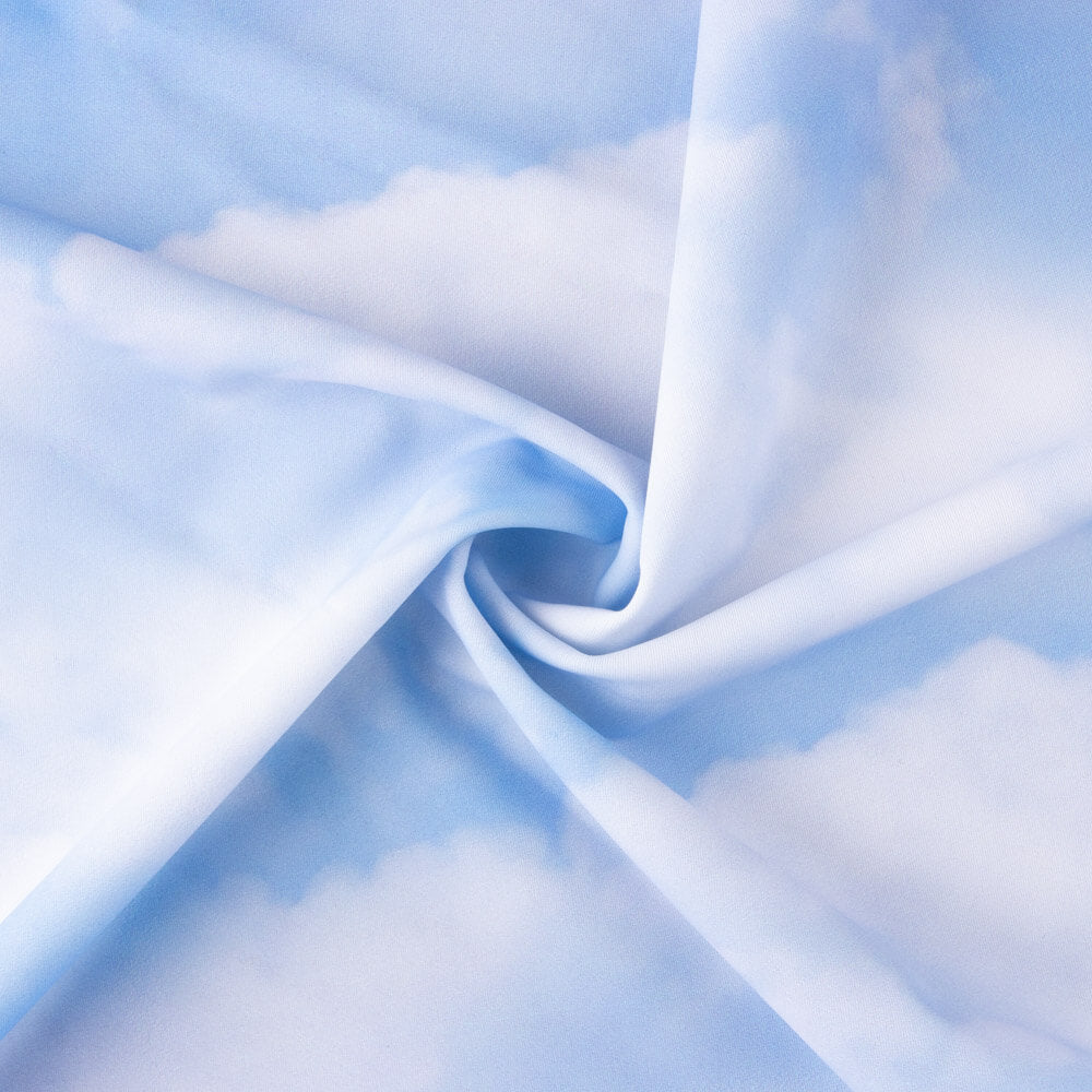 Lycra Estampada Cielo Azul - Ribes y Casals