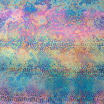 Lycra Foil Serpiente Azul - Ribes y Casals