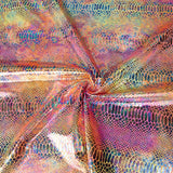 Lycra Foil Serpiente Rosa - Ribes y Casals