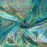 Lycra Foil Serpiente Verde - Ribes y Casals
