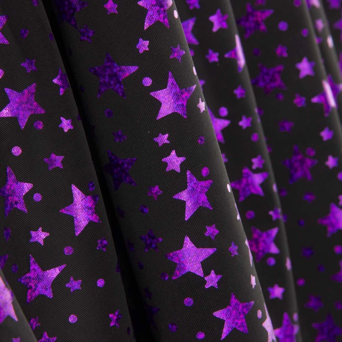 Punto Estampado Estrellas Moradas - Ribes y Casals