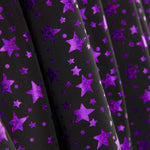 Punto Estampado Estrellas Moradas - Ribes y Casals