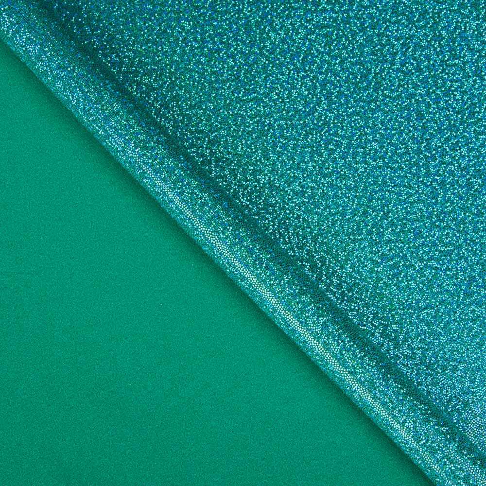 Lycra Mystique Holograph Verde - Ribes y Casals