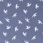Lyocell Spandex Birds Azul - Ribes y Casals