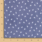 Lyocell Spandex Boats Azul - Ribes y Casals