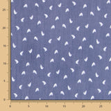 Lyocell Spandex Boats Azul - Ribes y Casals