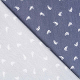 Lyocell Spandex Boats Azul - Ribes y Casals