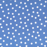 Lyocell Spandex Lunares Azul Eléctrico 14mm - Ribes y Casals