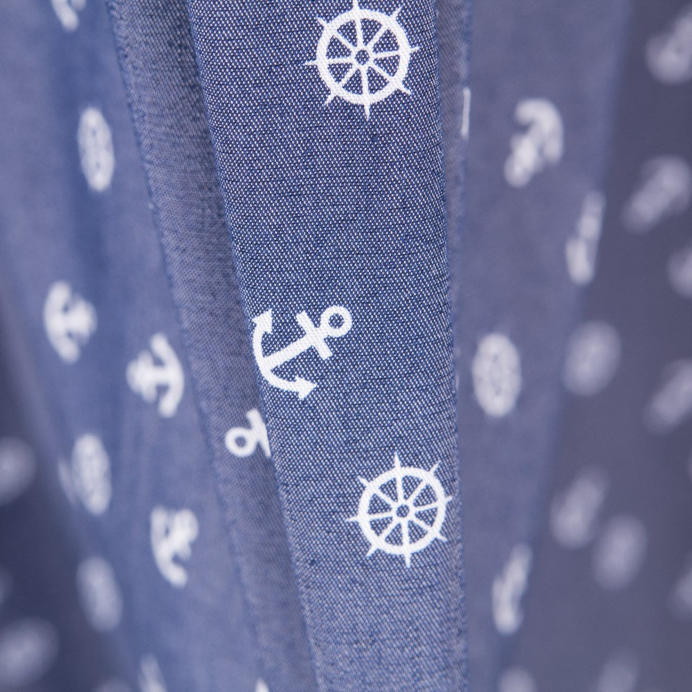 Lyocell Spandex Marine Azul - Ribes y Casals