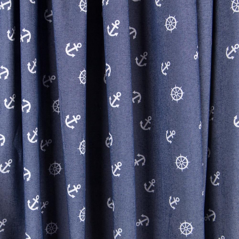 Lyocell Spandex Marine Azul - Ribes y Casals