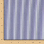 Lyocell Spandex Slim Stripes Azul - Ribes y Casals