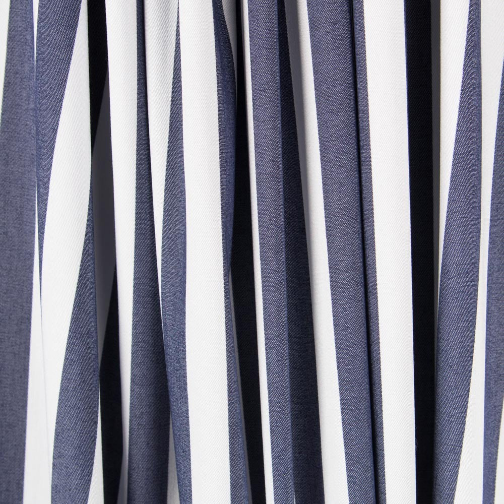 Lyocell Spandex Stripes Azul - Ribes y Casals